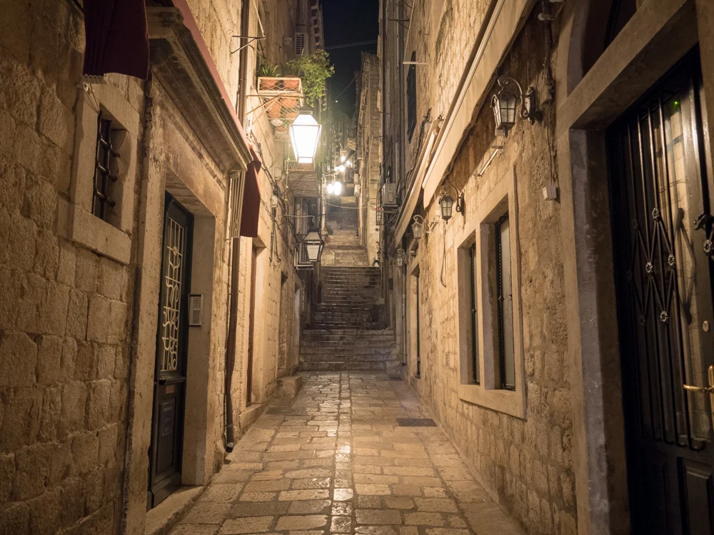 In den Gassen von Dubrovnik