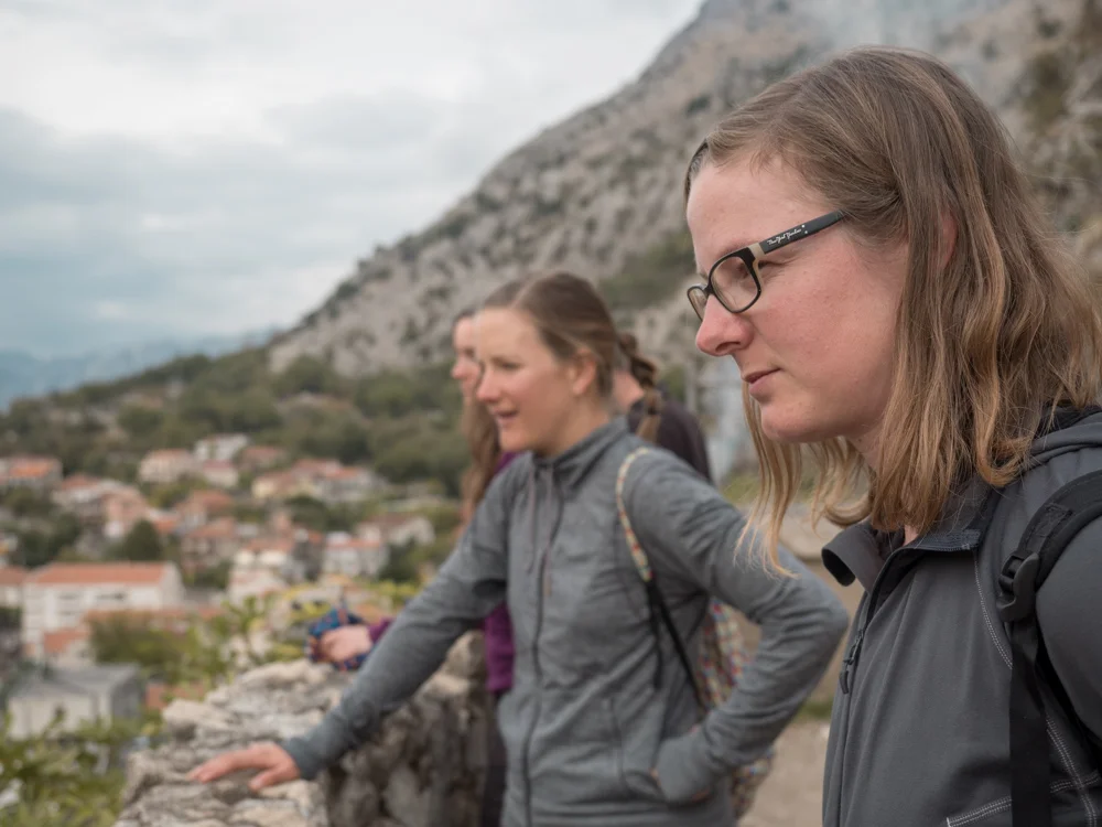 Kleine Wanderung zur Burg von Kotor