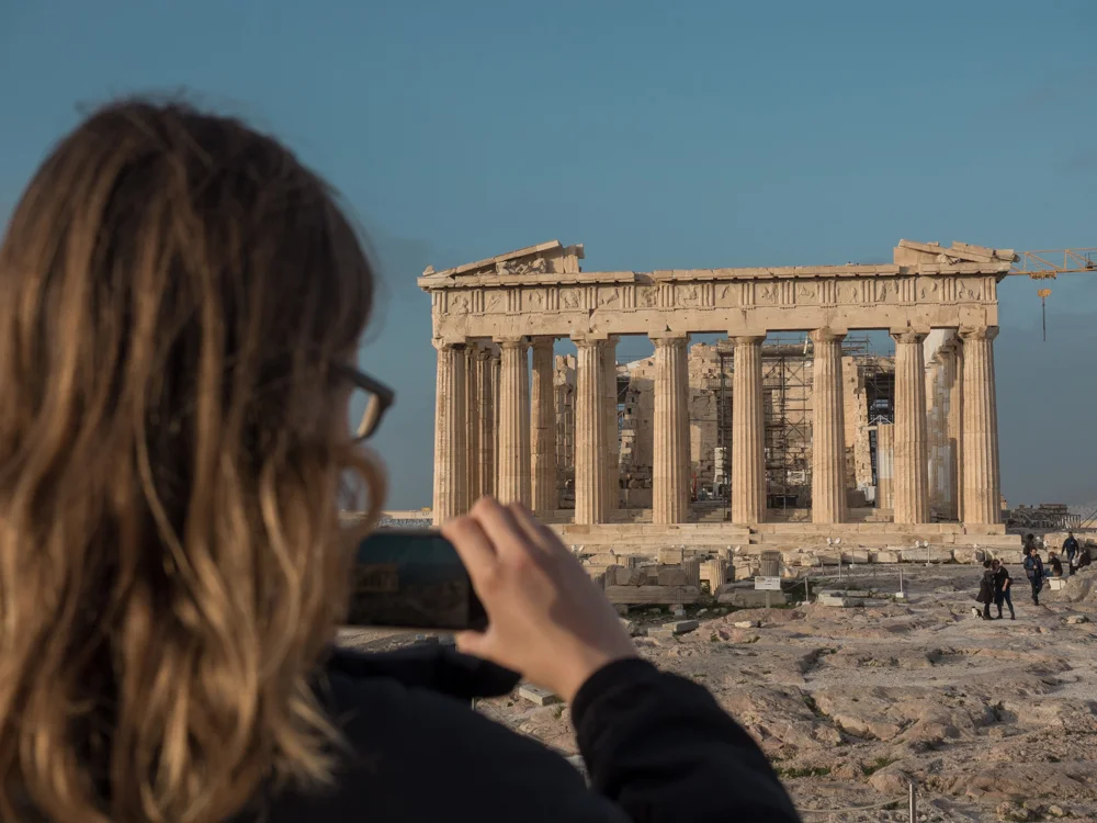 Das Parthenon wird renoviert