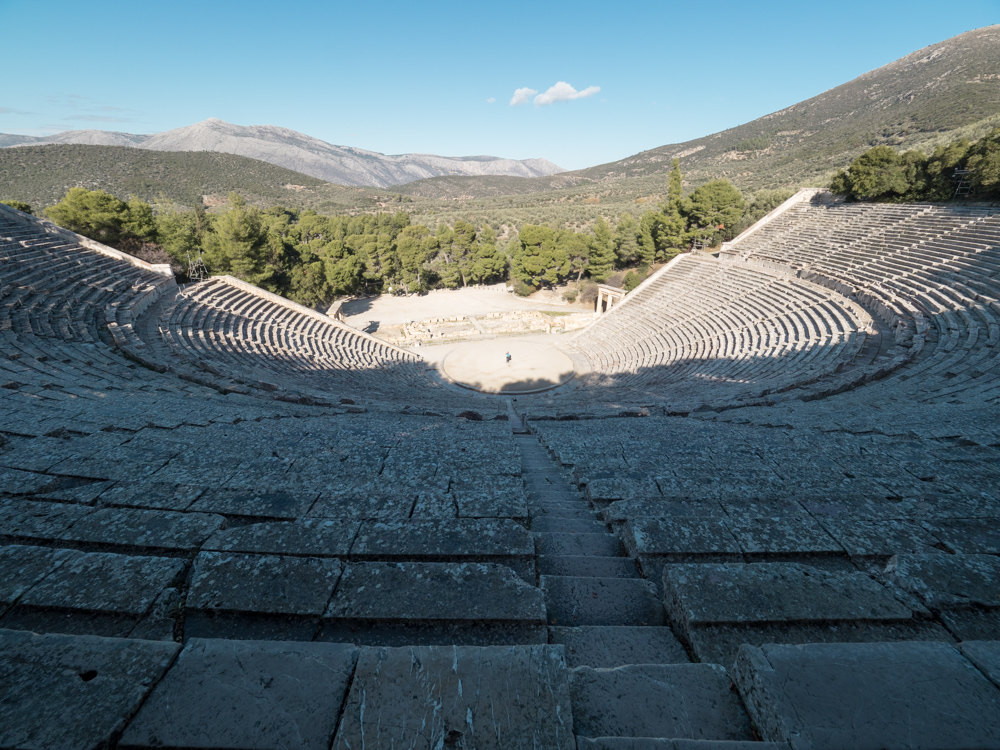 Eindrückliches Theater von Epidaurus