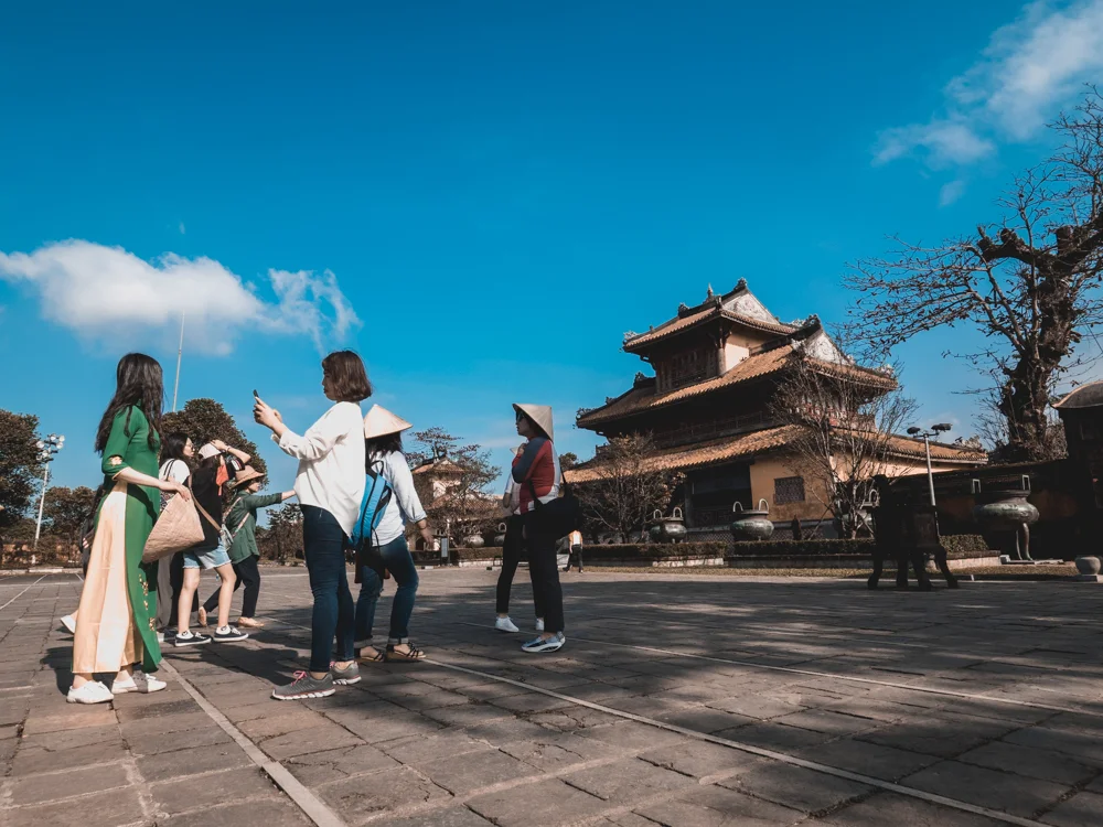 Die Zitadelle in Hue