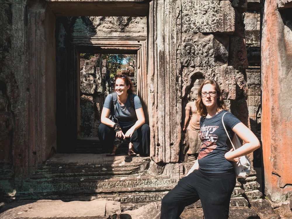 Im Preah Khan Tempel