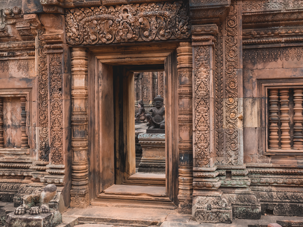 Der Banteay Srei Tempel