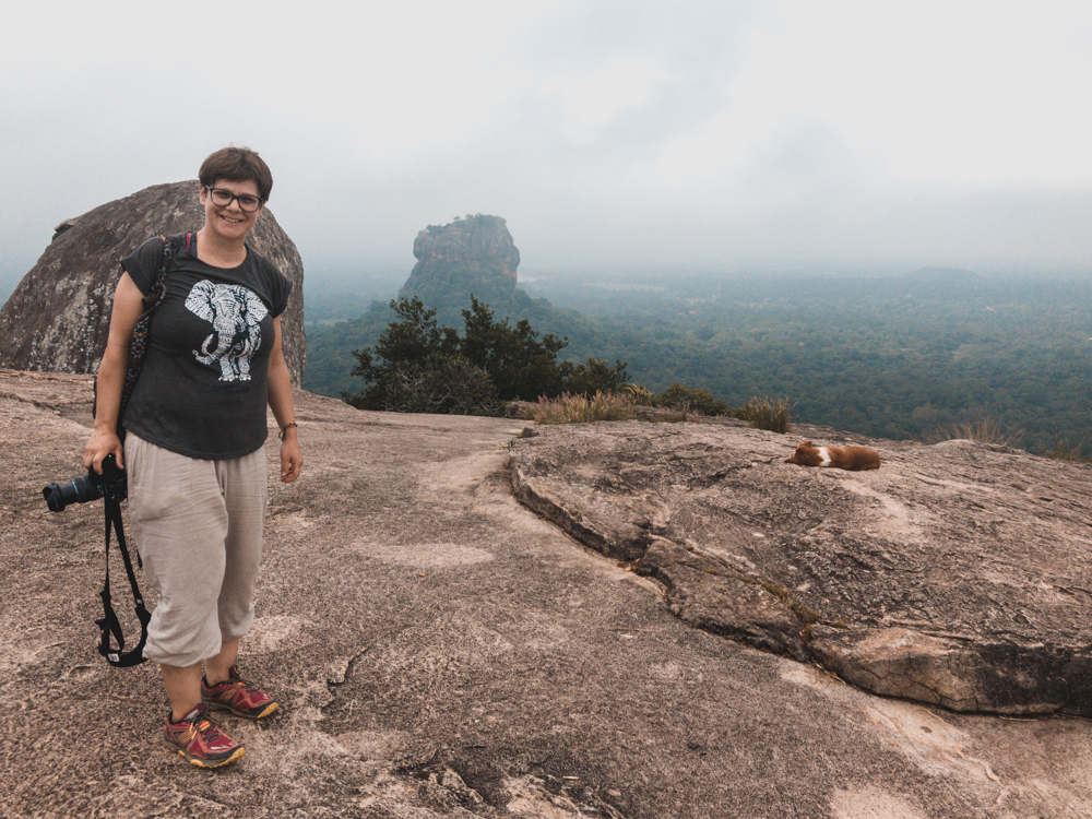 Sicht auf Sigiriya