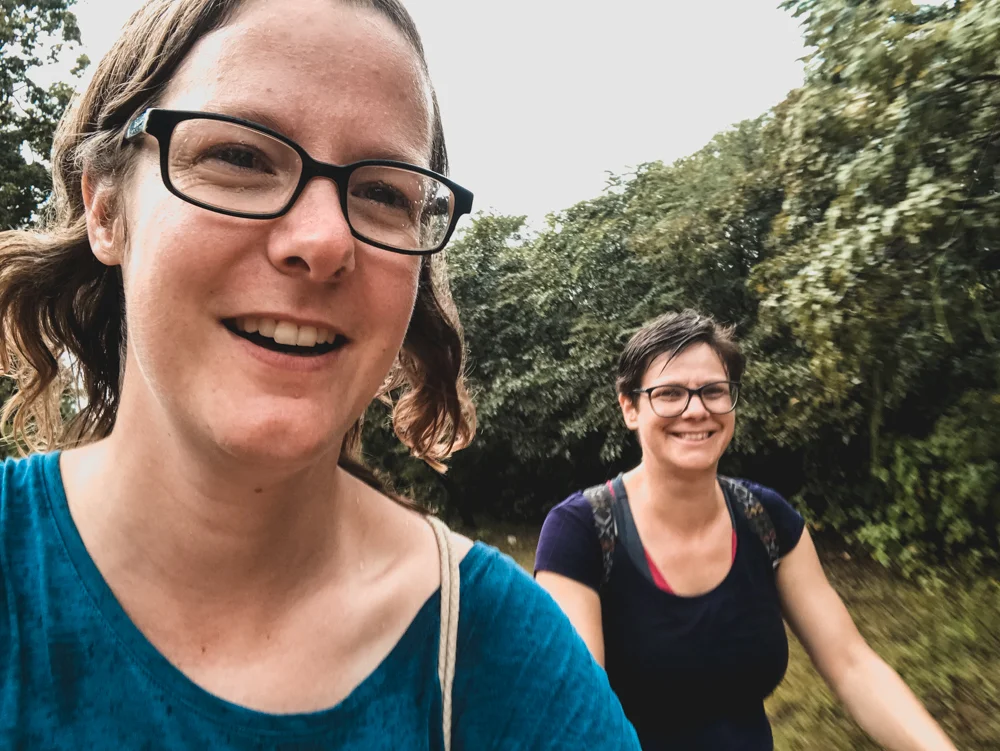 Nasse Tour durch die Ruinen von Polonnaruwa