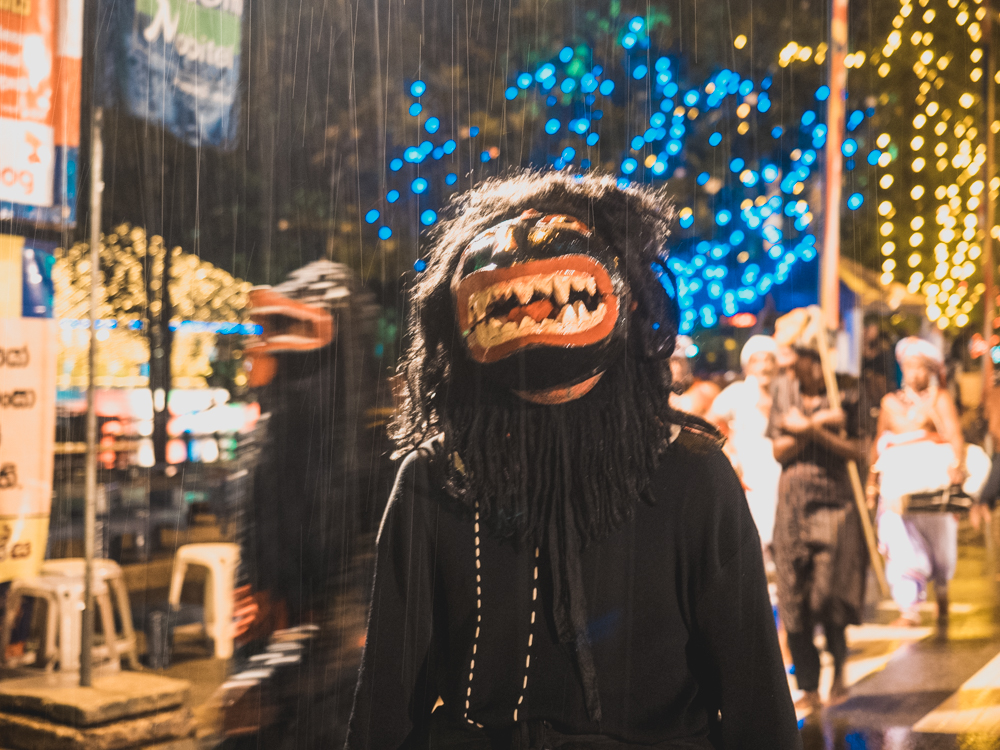 Leider wurde das Festival in Colombo wegen dem Regen abgesagt