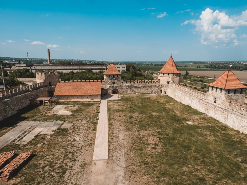 Die Burg von Bender in Transnistrien