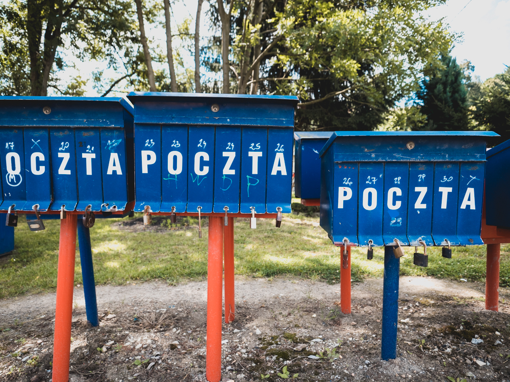 Polnische Briefkästen sind seltsam