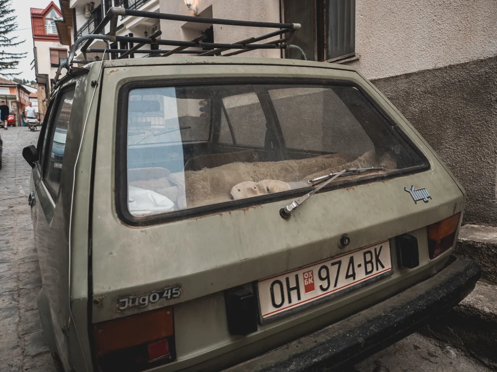 Immer noch sehr beliebt, der gute alte Yugo