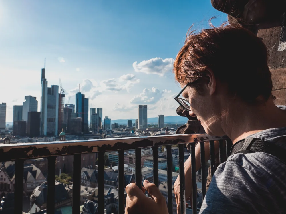 Aussicht auf die Skyline