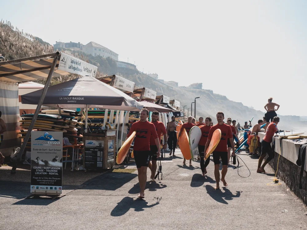 Darunter das bekannte Biarritz