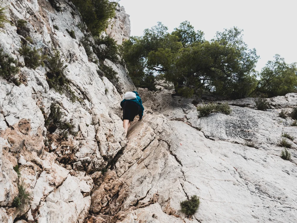 Zweite Wanderung in den Calanques...