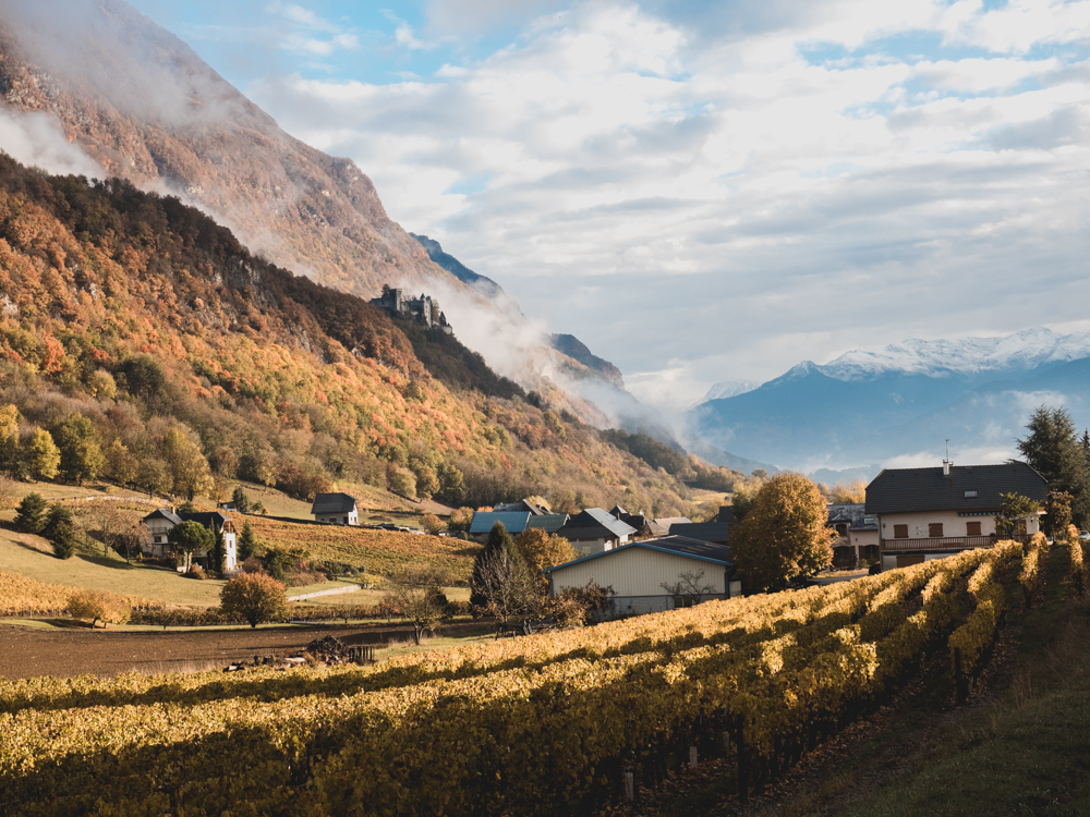 In der Savoie wird es richtig herbstlich