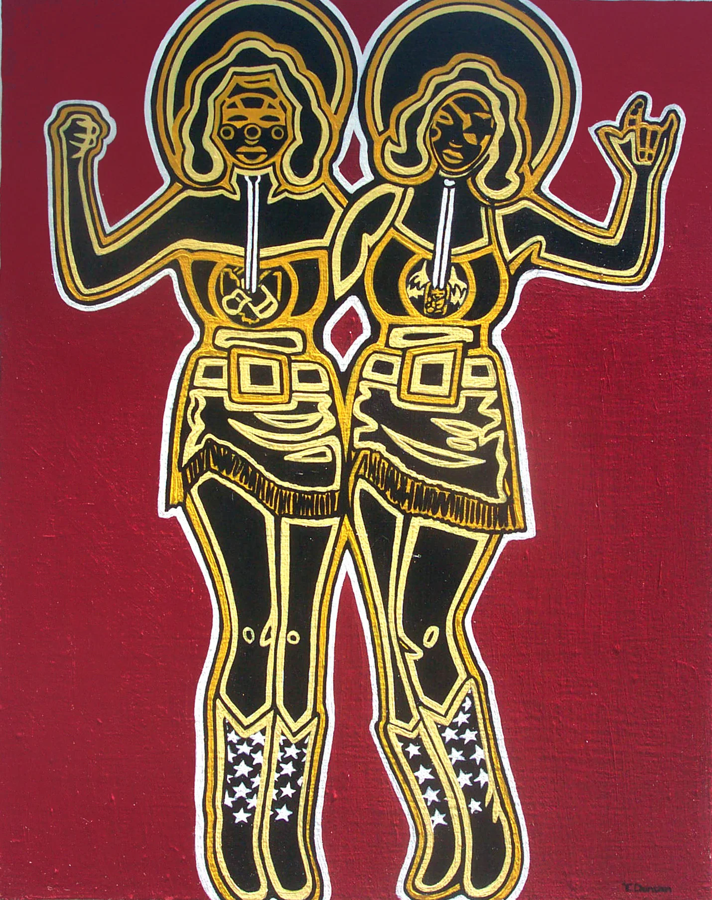 9.Punkin Twins (acrylic) 16 in x 20 in.jpg