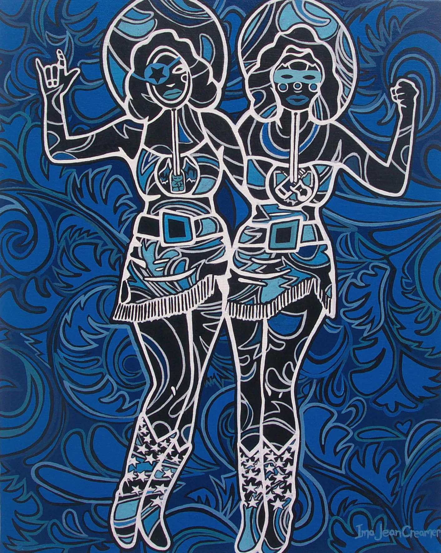 Evil Twins (acrylic) 18in x 24in.jpg
