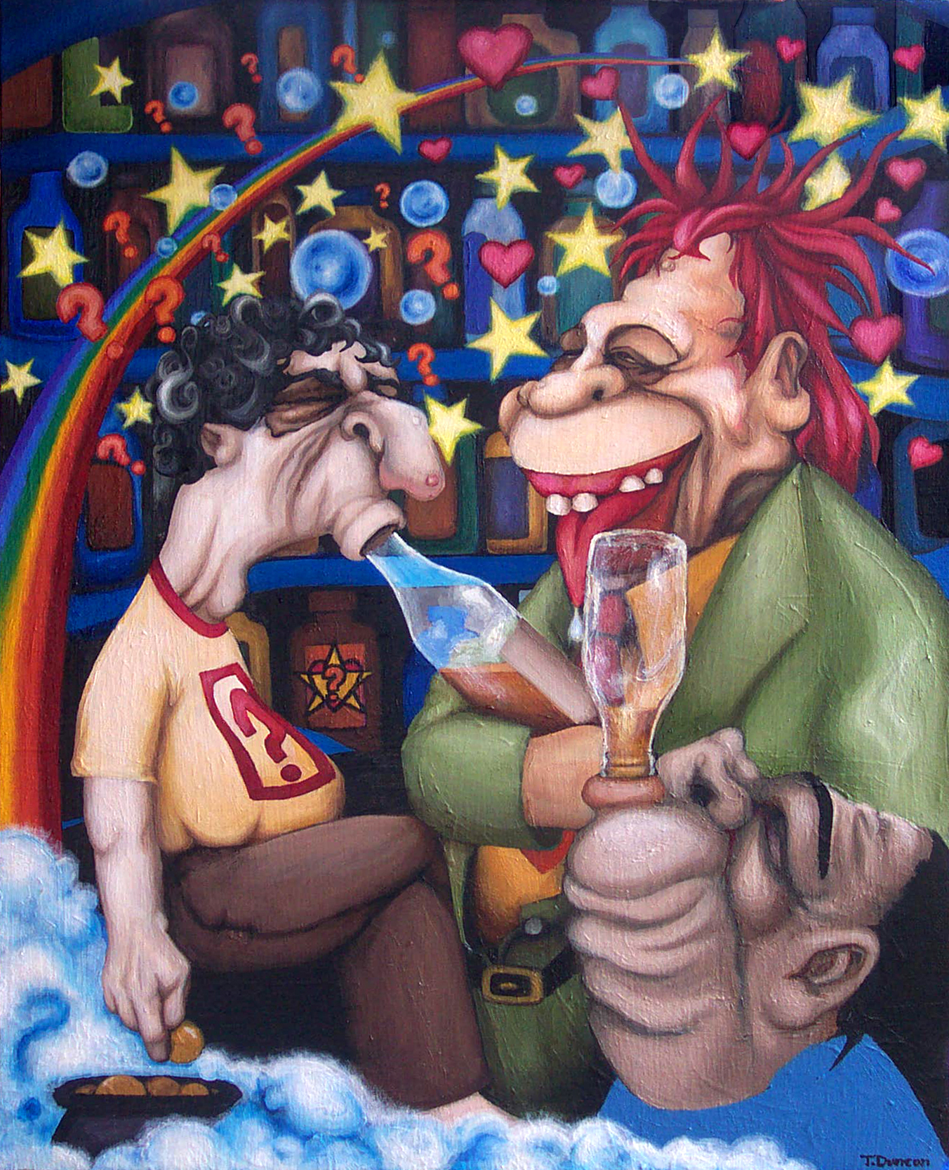 25.Whiskey Charms(oil) 16in x 20in.jpg