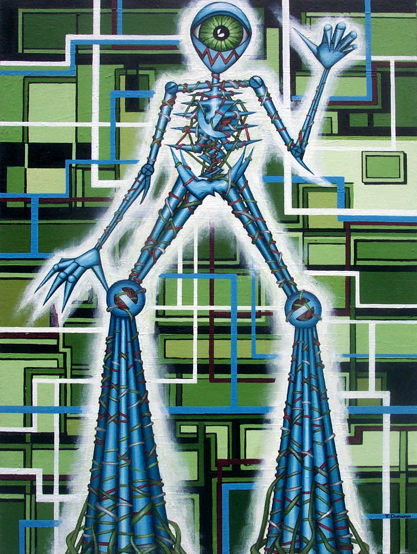 21. Greeneyed Monsterbot(oil) 18 in x 24 in.jpg