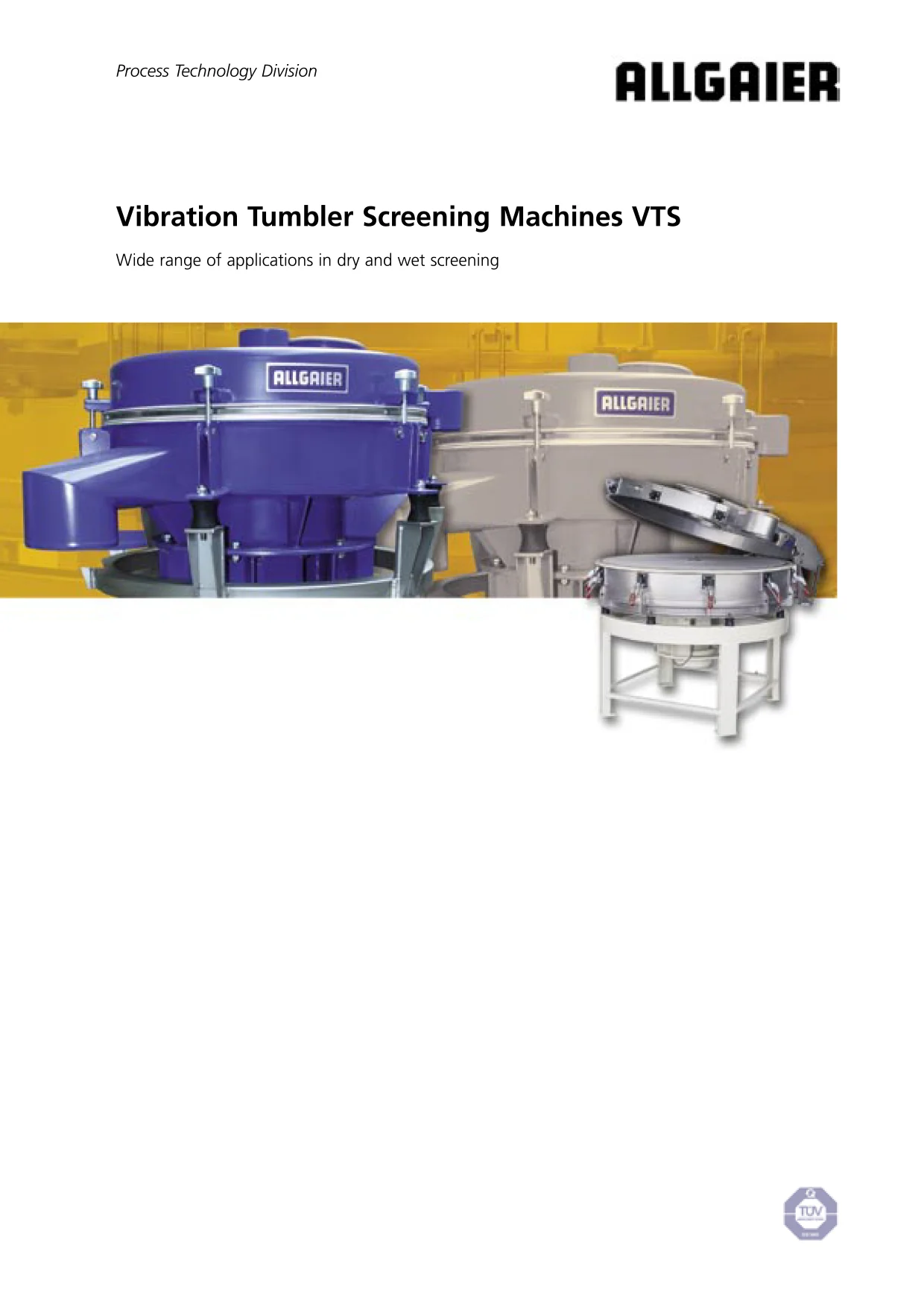 Vibration Tumbler Screening Machines VTS