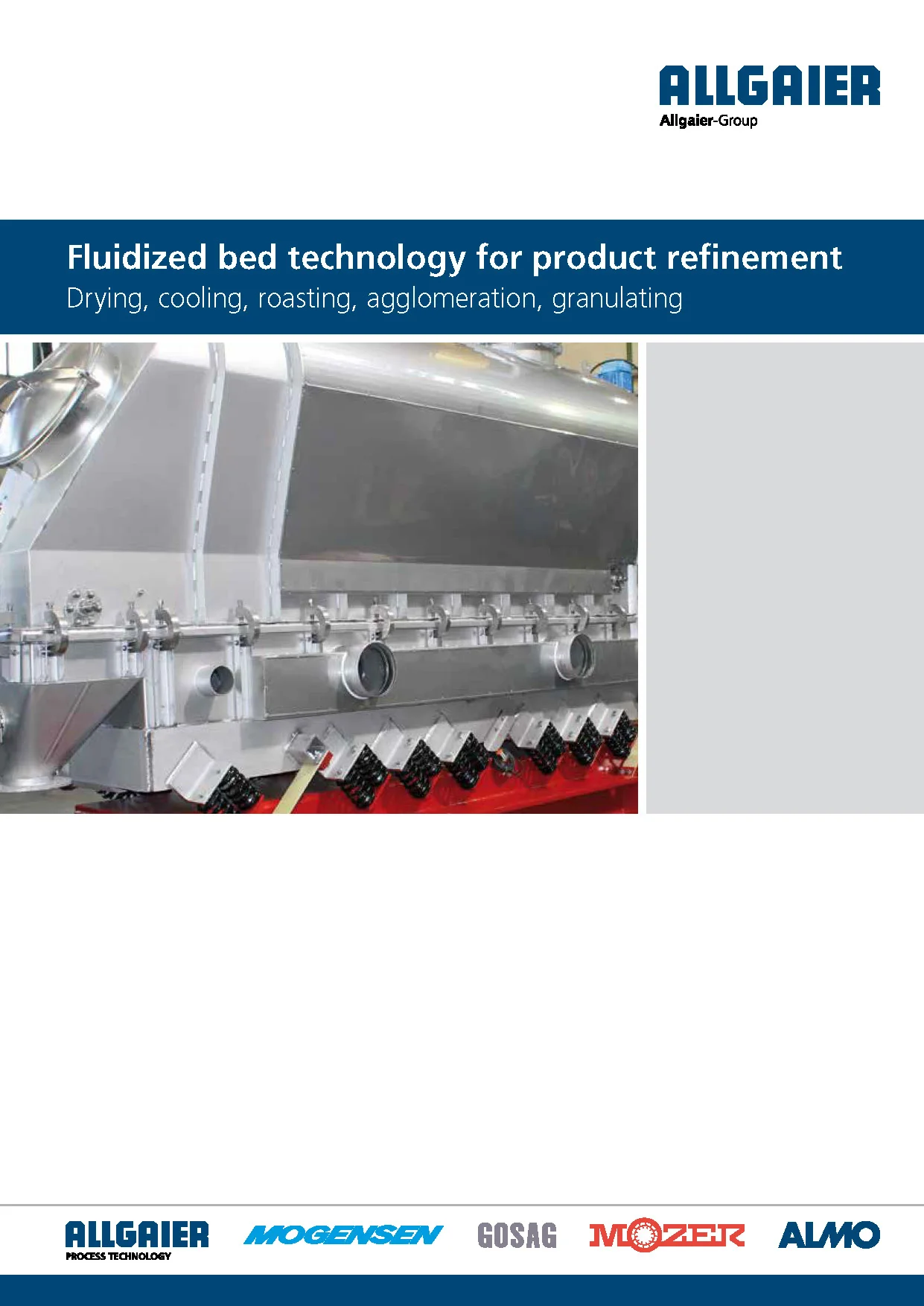 Fluidized bed technology for product refinement