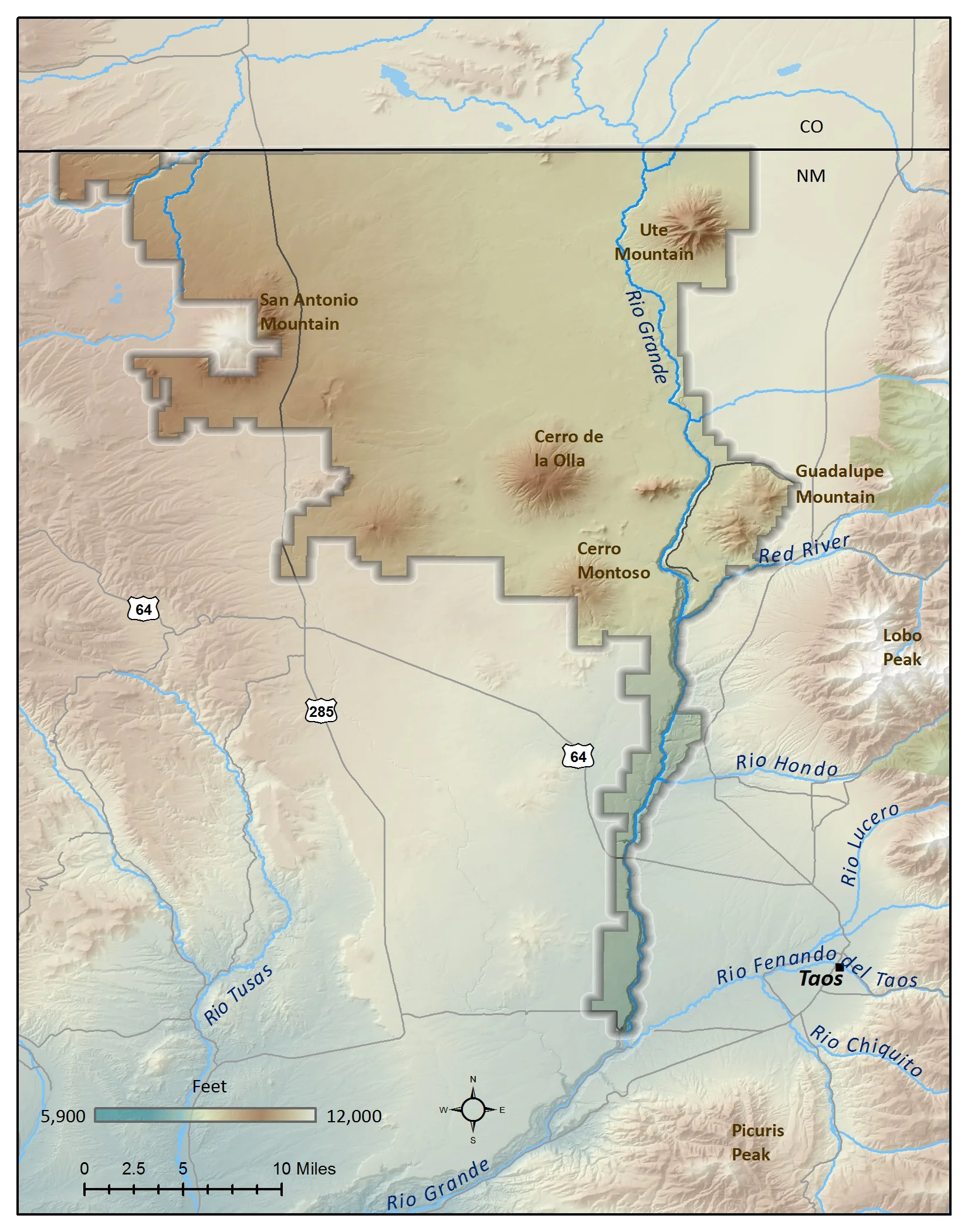 Rio Grande del Norte National Monument