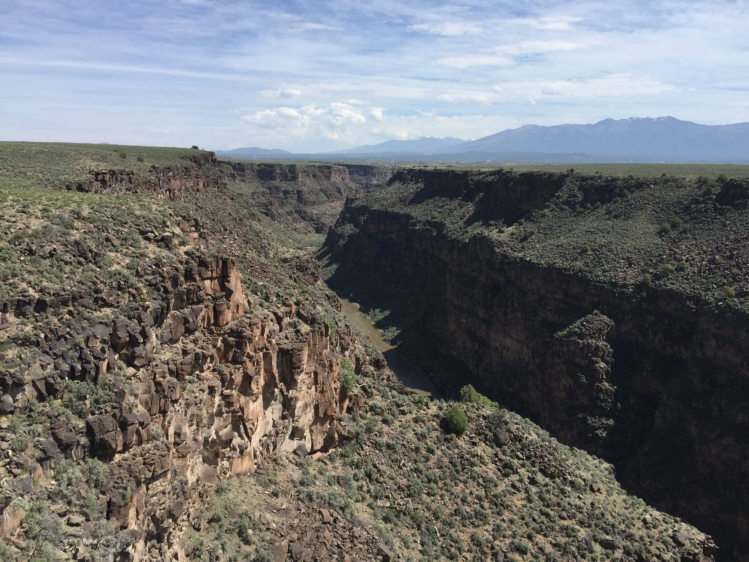 Rio Grand Gorge looking north