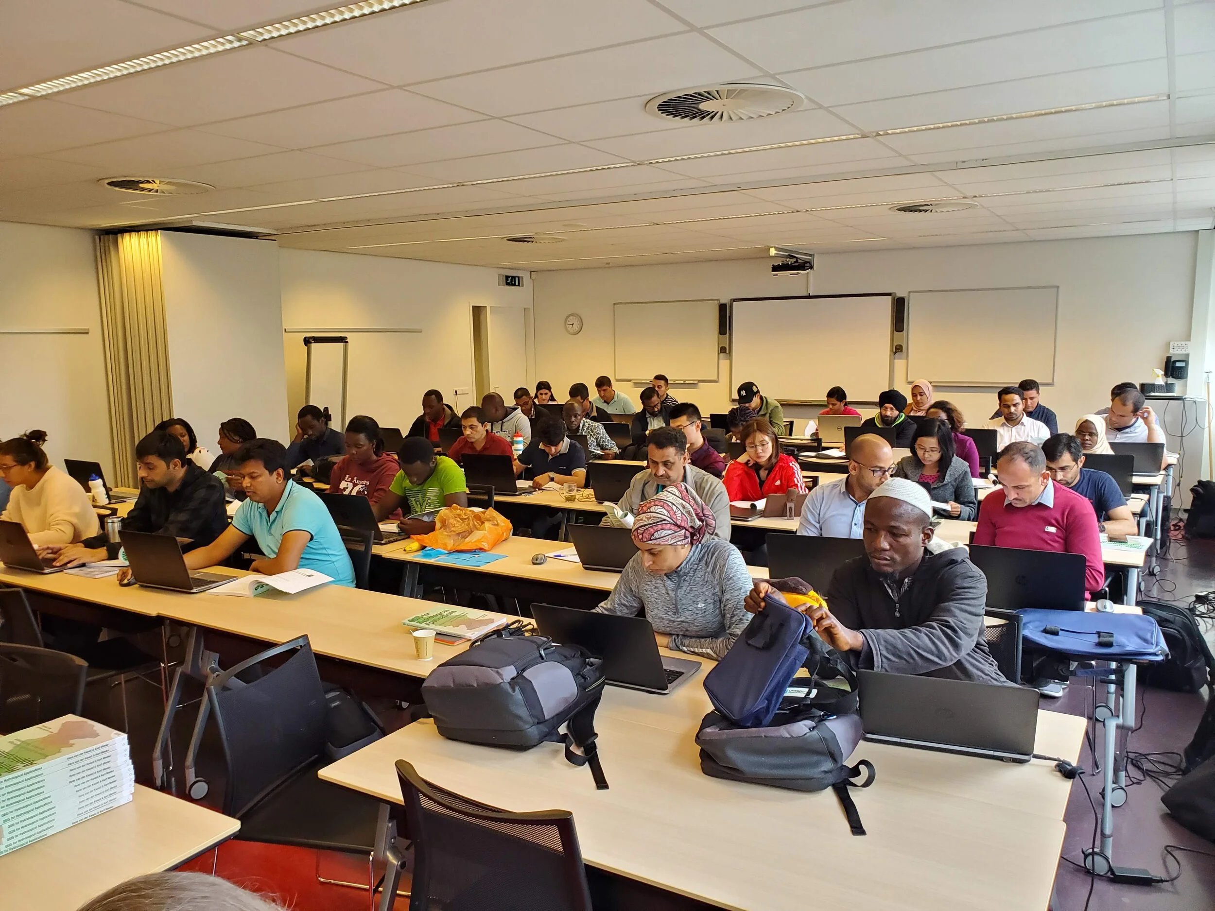 The inaugural course using QGIS for Hydrological Applications - IHE Delft