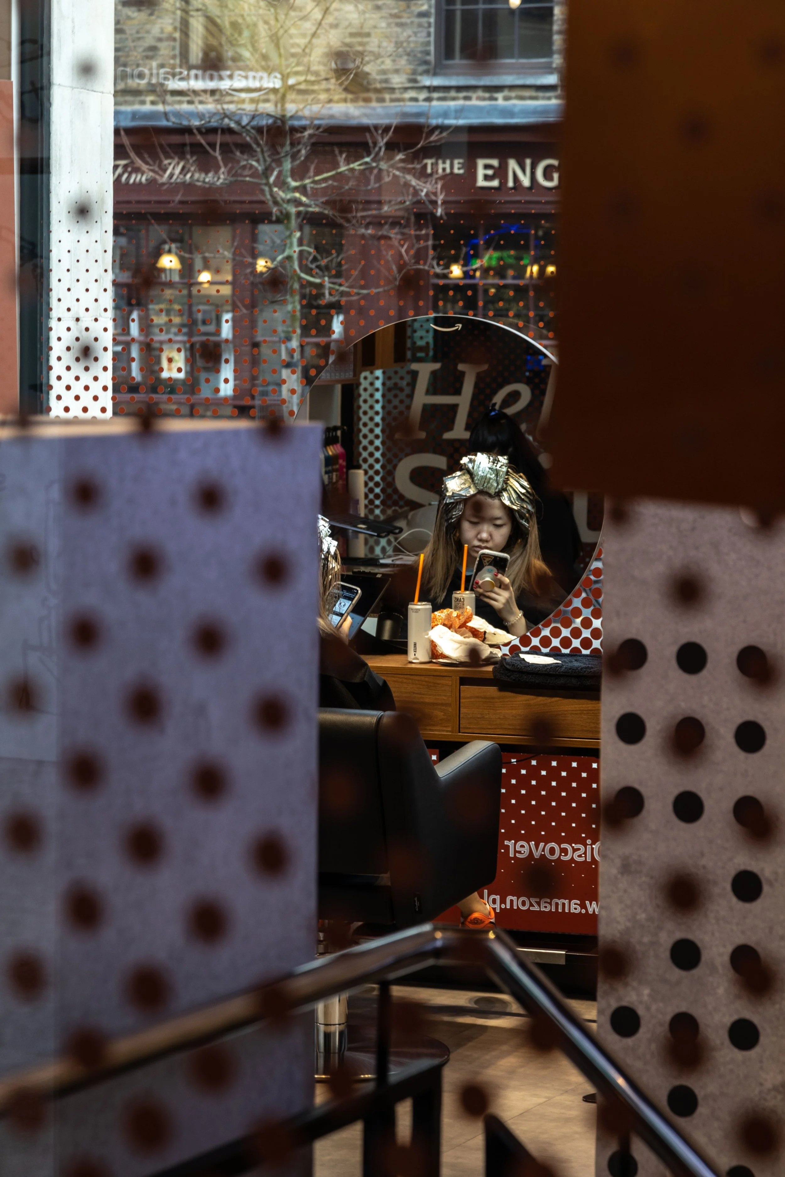 Peluqueria en Spitafields Market (2022)