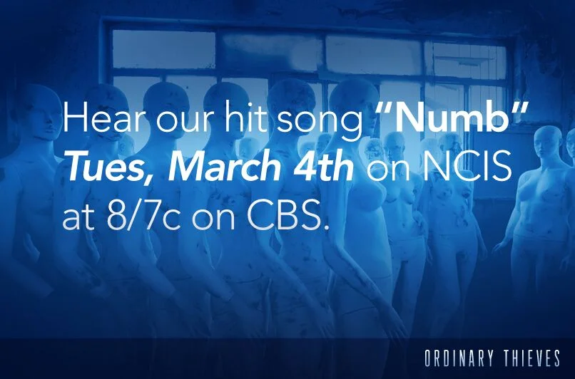 "Numb" by Ordinary Thieves used in 250th Episode of NCIS