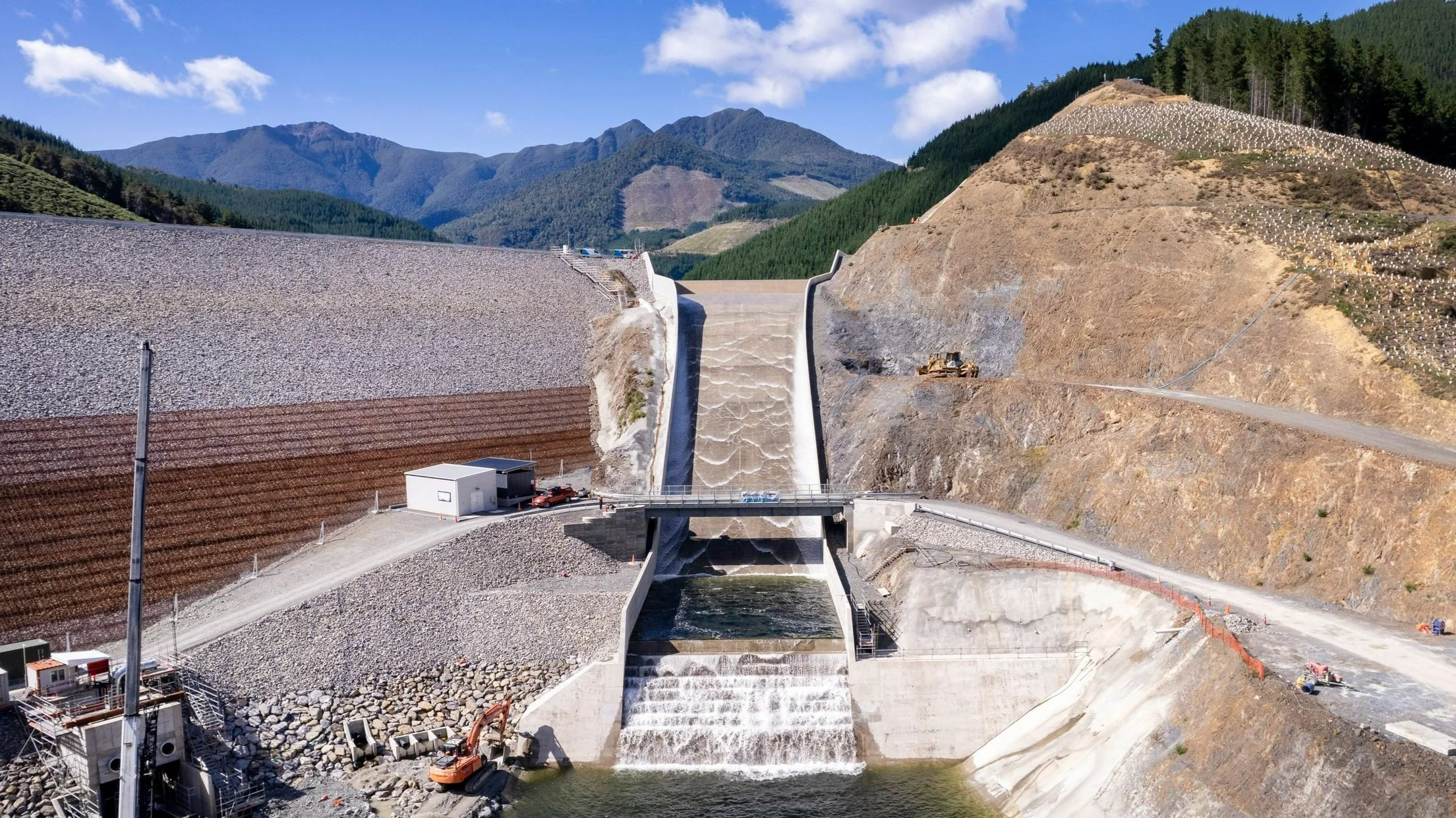 The Waimea Community Dam eases water restrictions