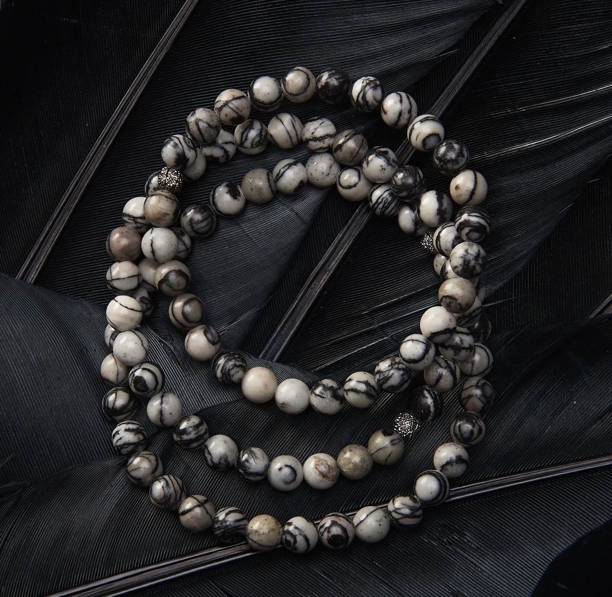 Brown Jasper Bracelet in Natural Pearls 4/6/8/10/12 Mm - Etsy