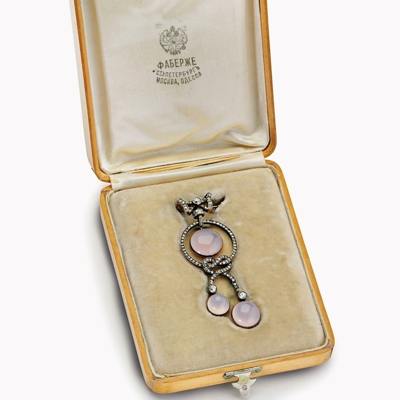 Claudio's jewelry icon, Fabergé