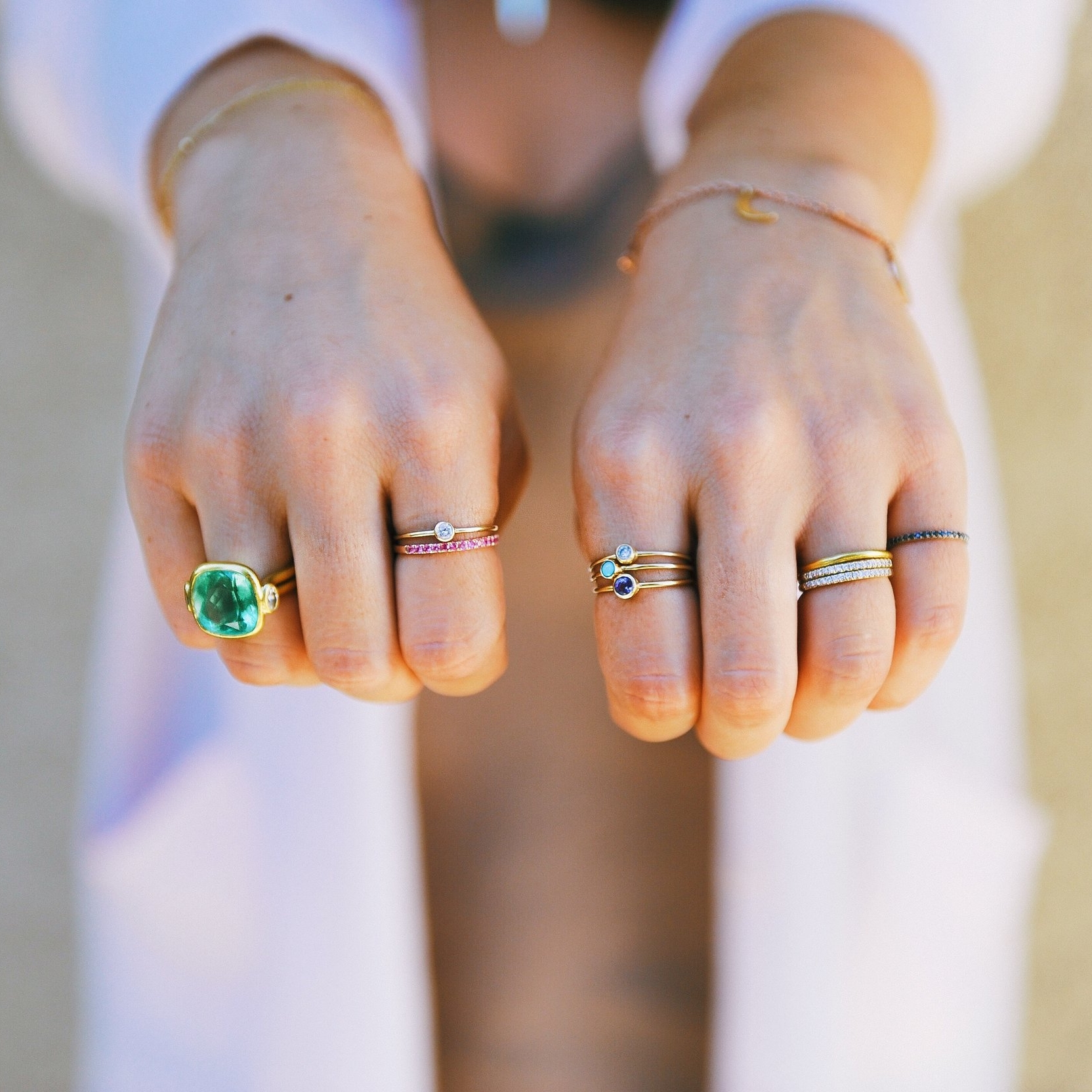 Chelsey's everyday rings