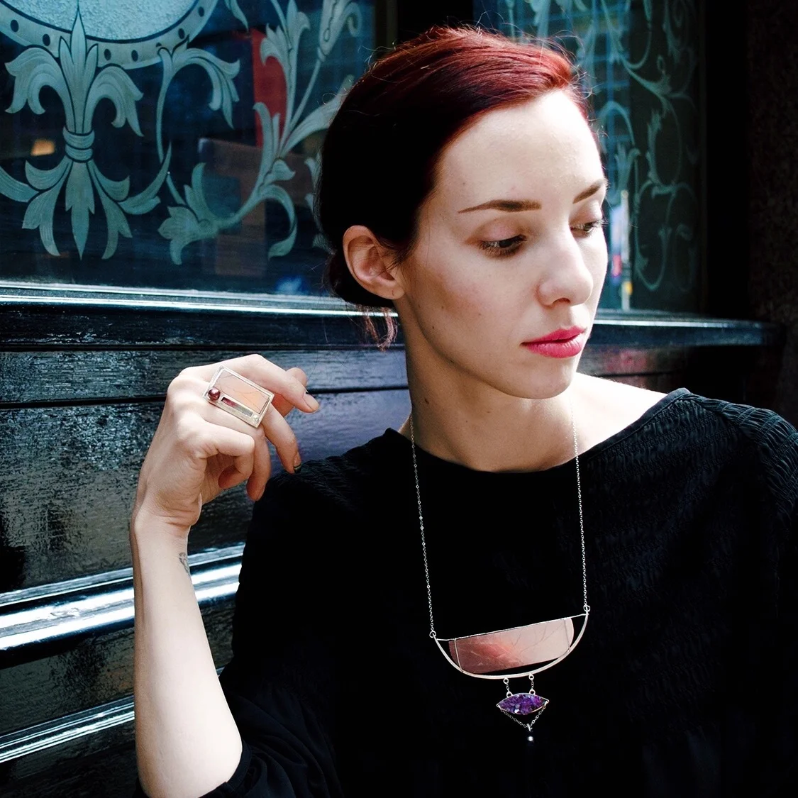 Tassel Necklace: One of Anna's earlier designs