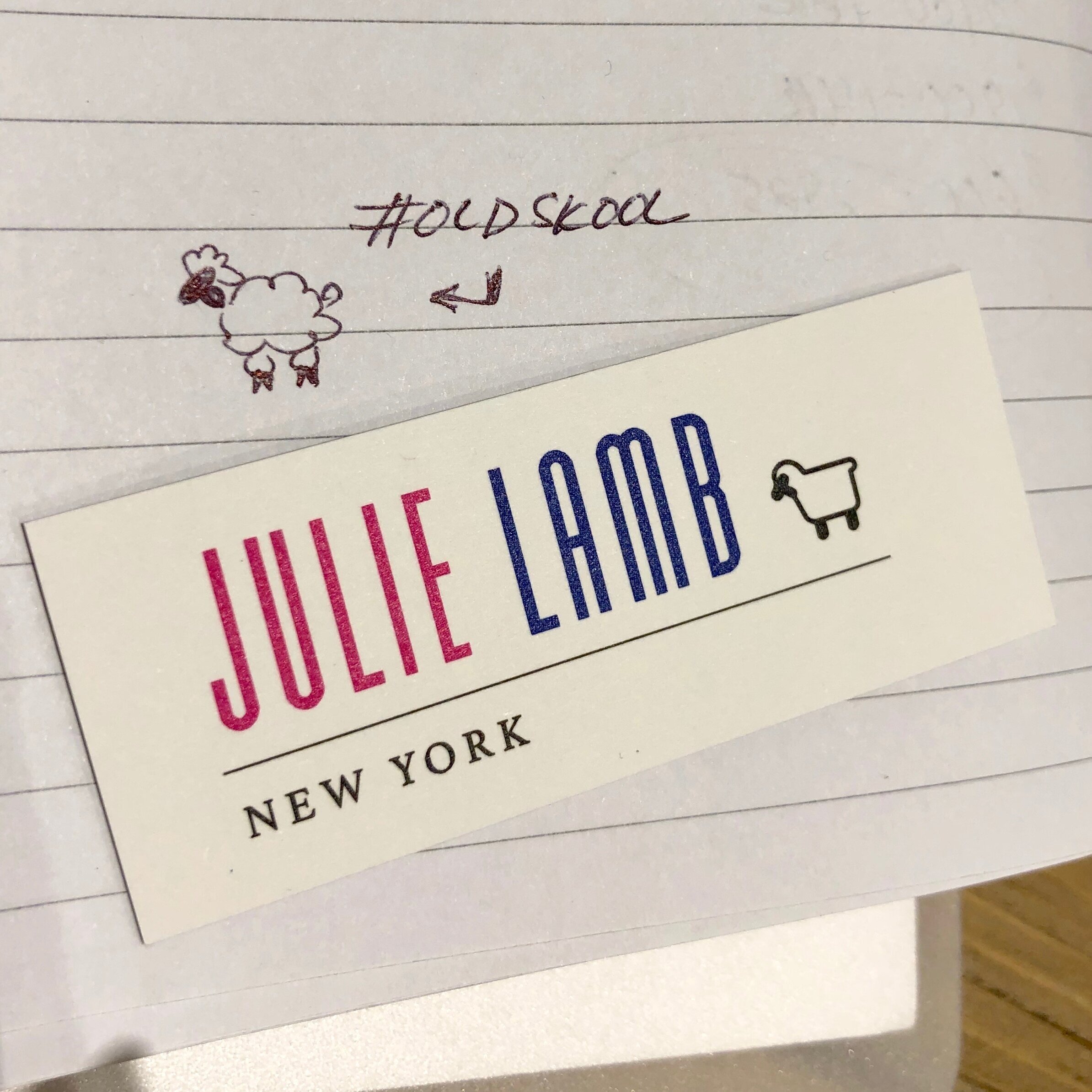 Julie's logo evolution