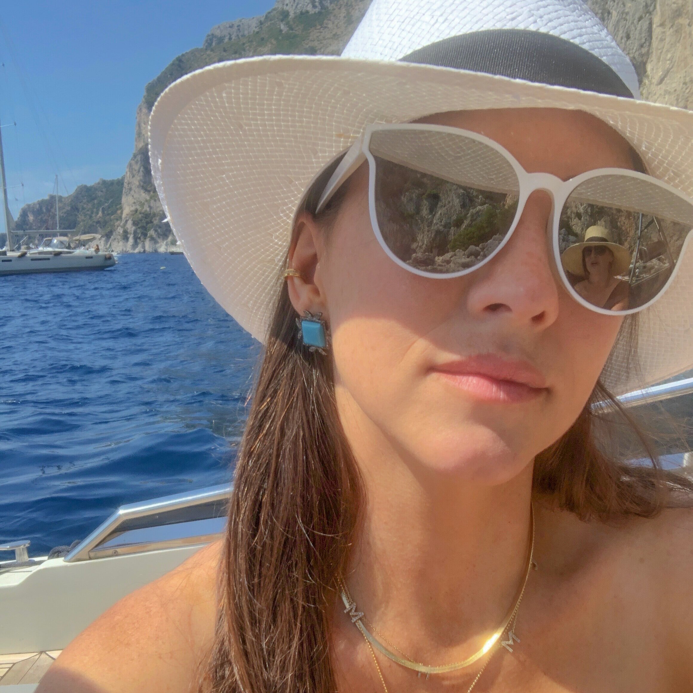Kara at her favorite vacation spot, Capri
