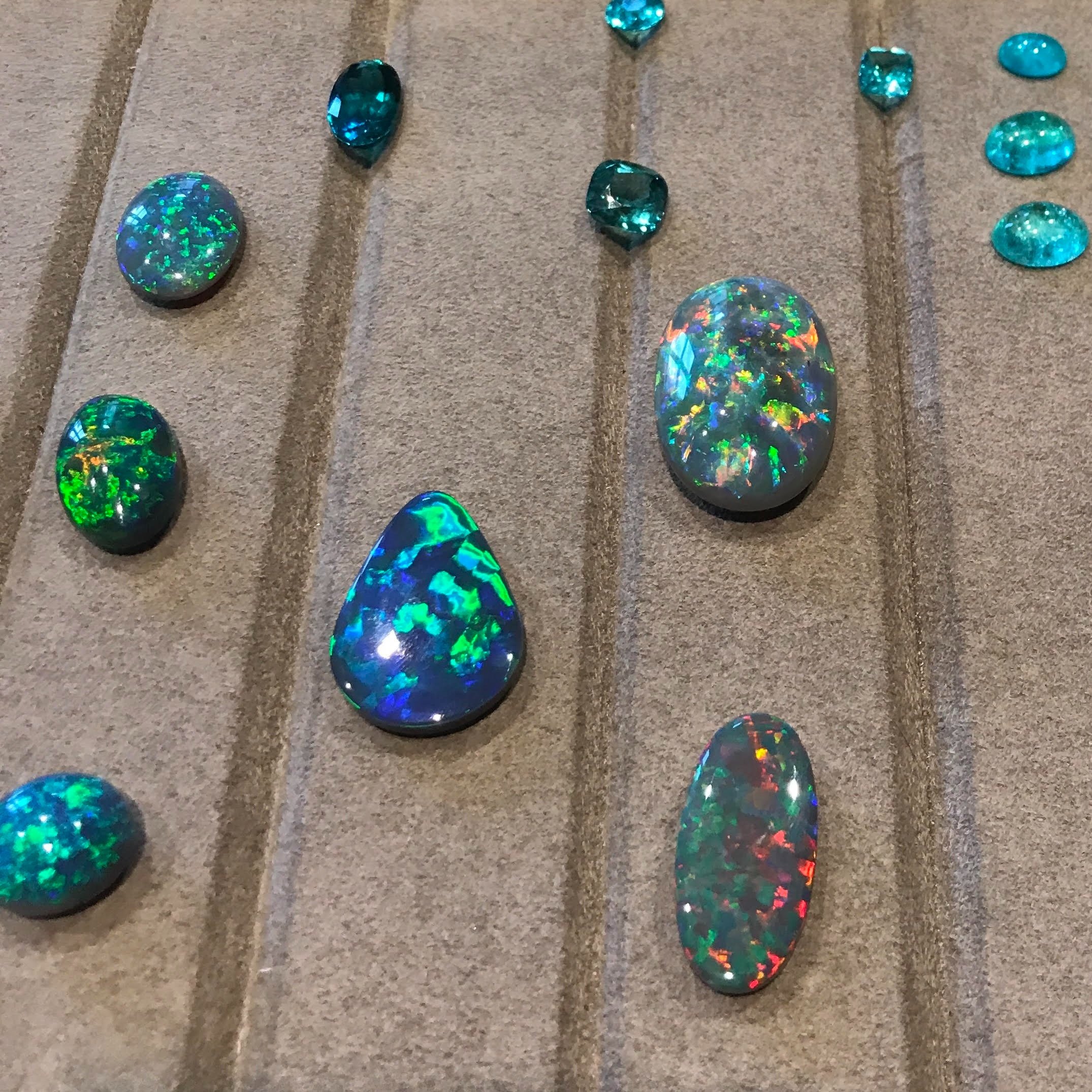 The first piece of jewelry Sarah fell in love with: Opals