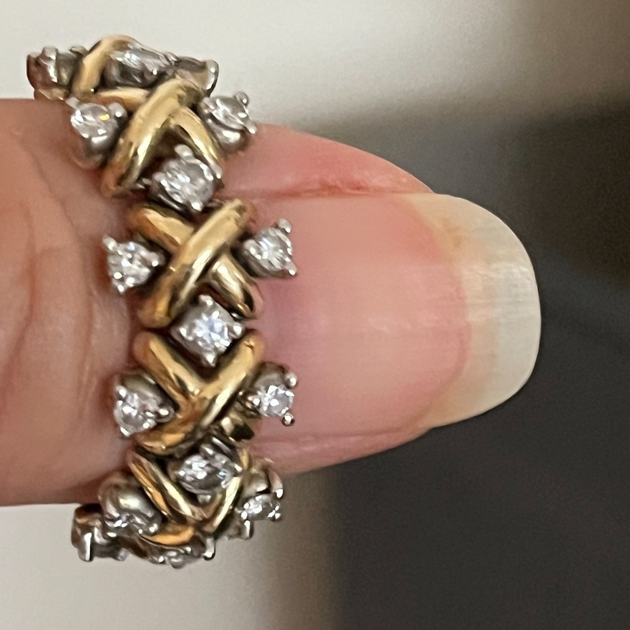 The first piece of jewelry Randi fell in love with: her grandmother's ring