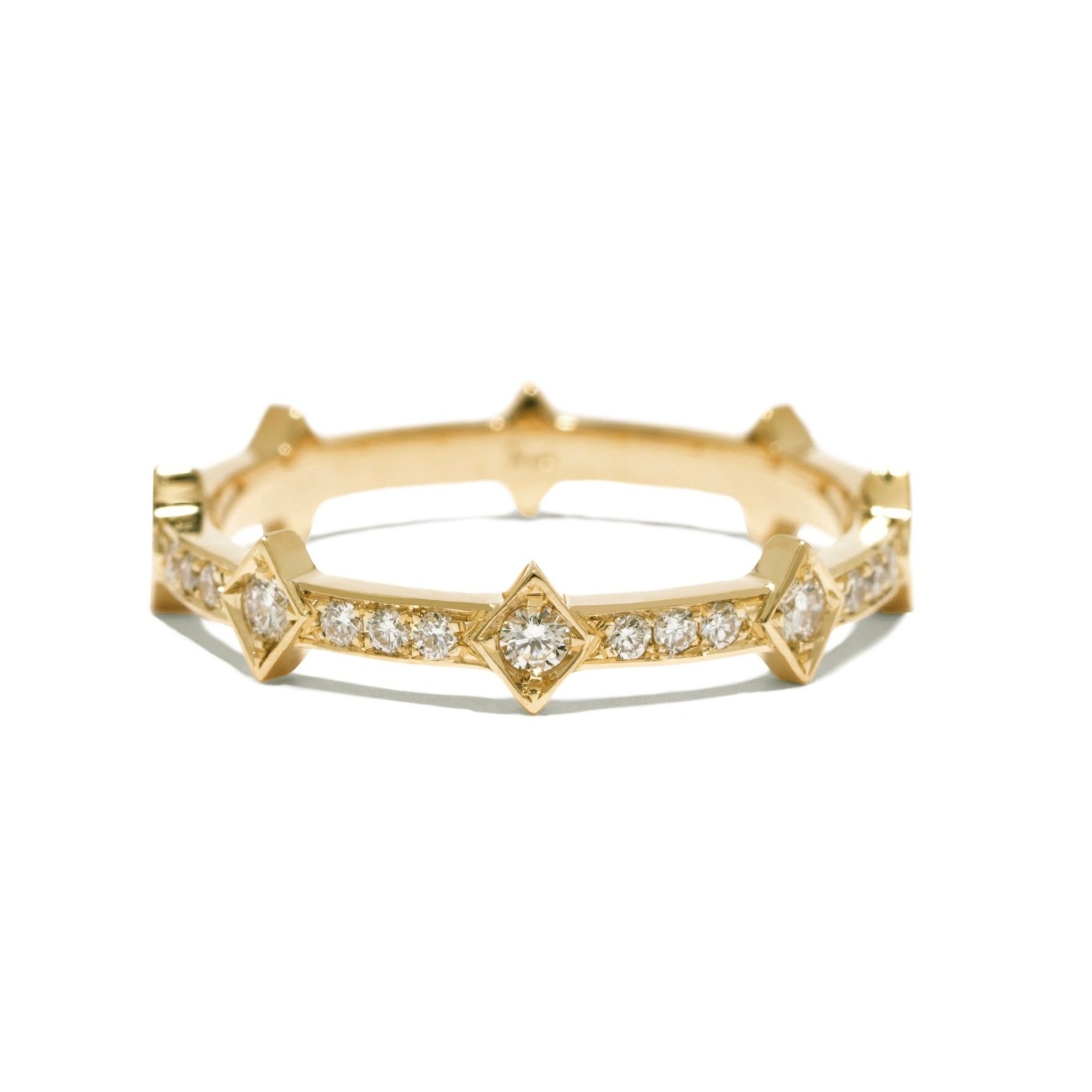The first piece Baylee designed, the Illuminate-Full diamond ring