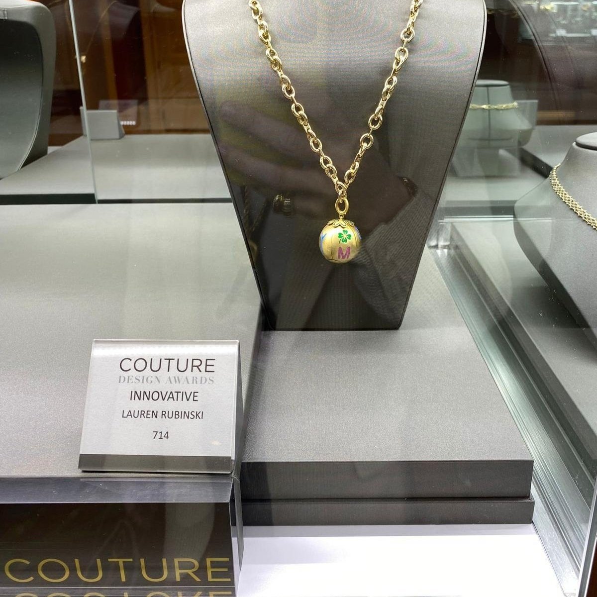 Lauren's jewelry was nominated for the Couture 2023 Innovation award