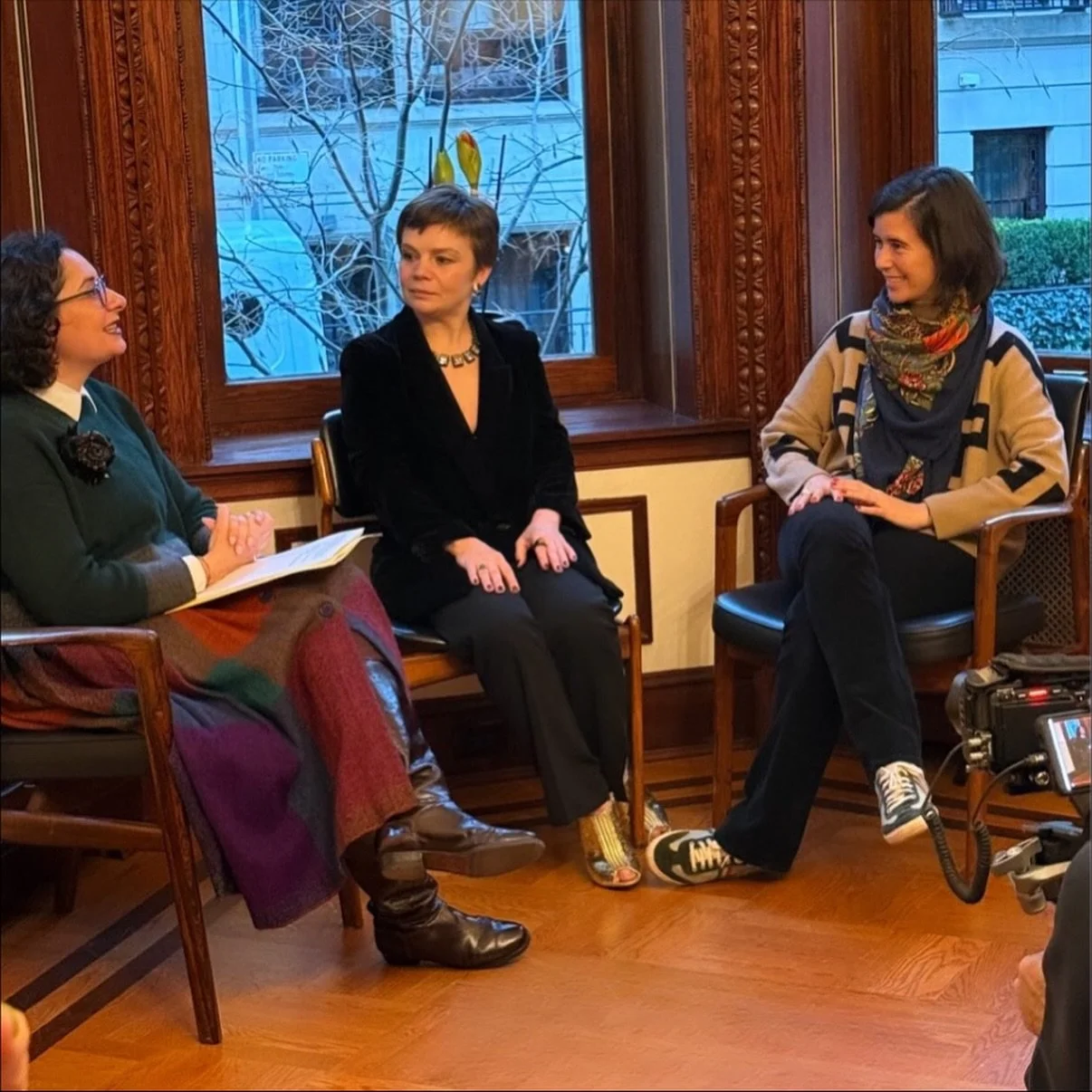 MY FIRST PUBLIC SPEAKING EVENT IN THE JEWELRY INDUSTRY!

Yesterday evening as part of @nycjewelryweek, I had the absolute pleasure of sitting down with @bellaneyman and @n.kietiene for a truly inspiring conversation about The Many Lives of Jewels, a 