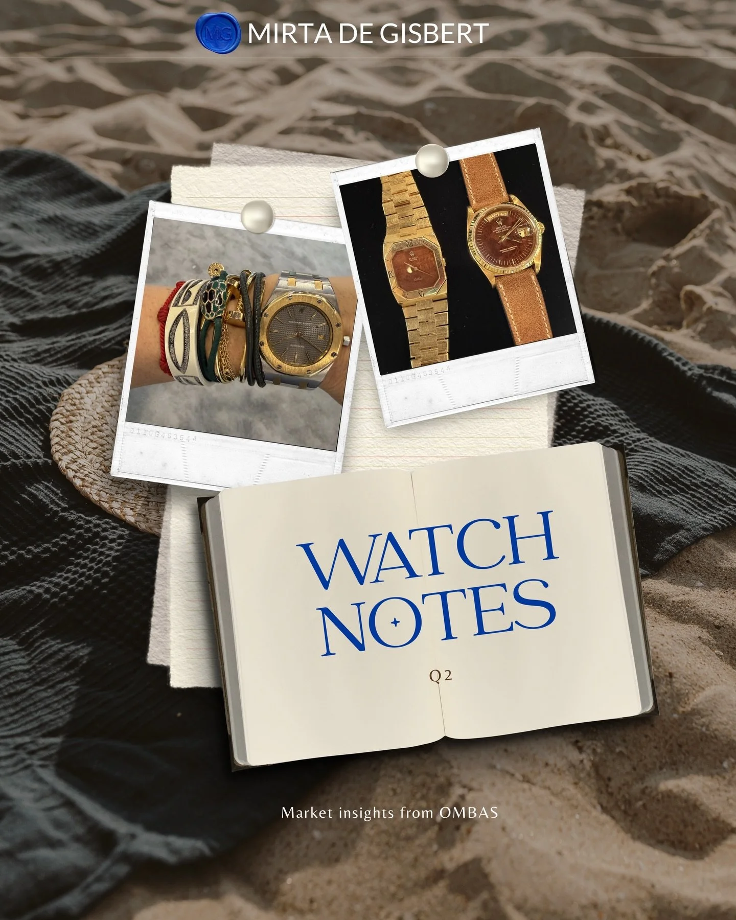 Q2 Watch Notes⌚️

Back in January, I shared my watch and jewelry predictions&hellip; and let&rsquo;s just say I was right about malachite dials.

Did you catch the @audemarspiguet Royal Oak drop in February? And Benito @badbunnypr already wearing it 