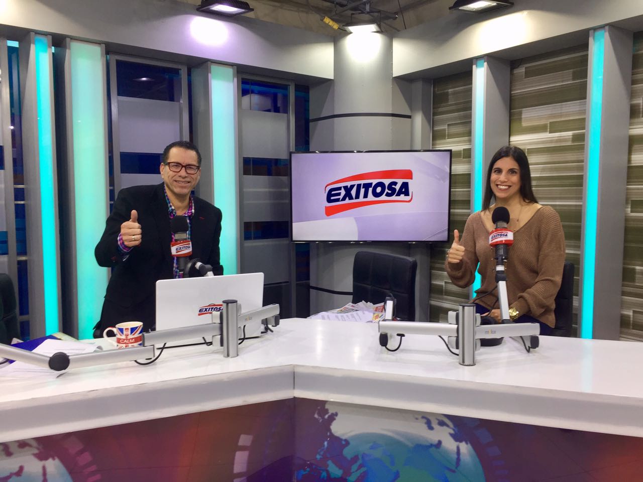 Entrevista con Philipe Butters por Exitosa Tv acerca de la alimentación y la ansiedad.