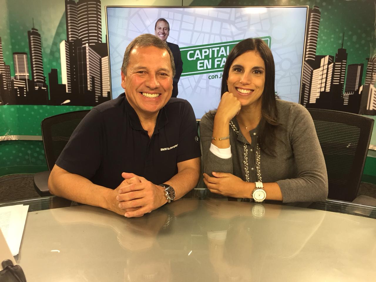 Entrevista con Jesus Alzamora en Capital Tv