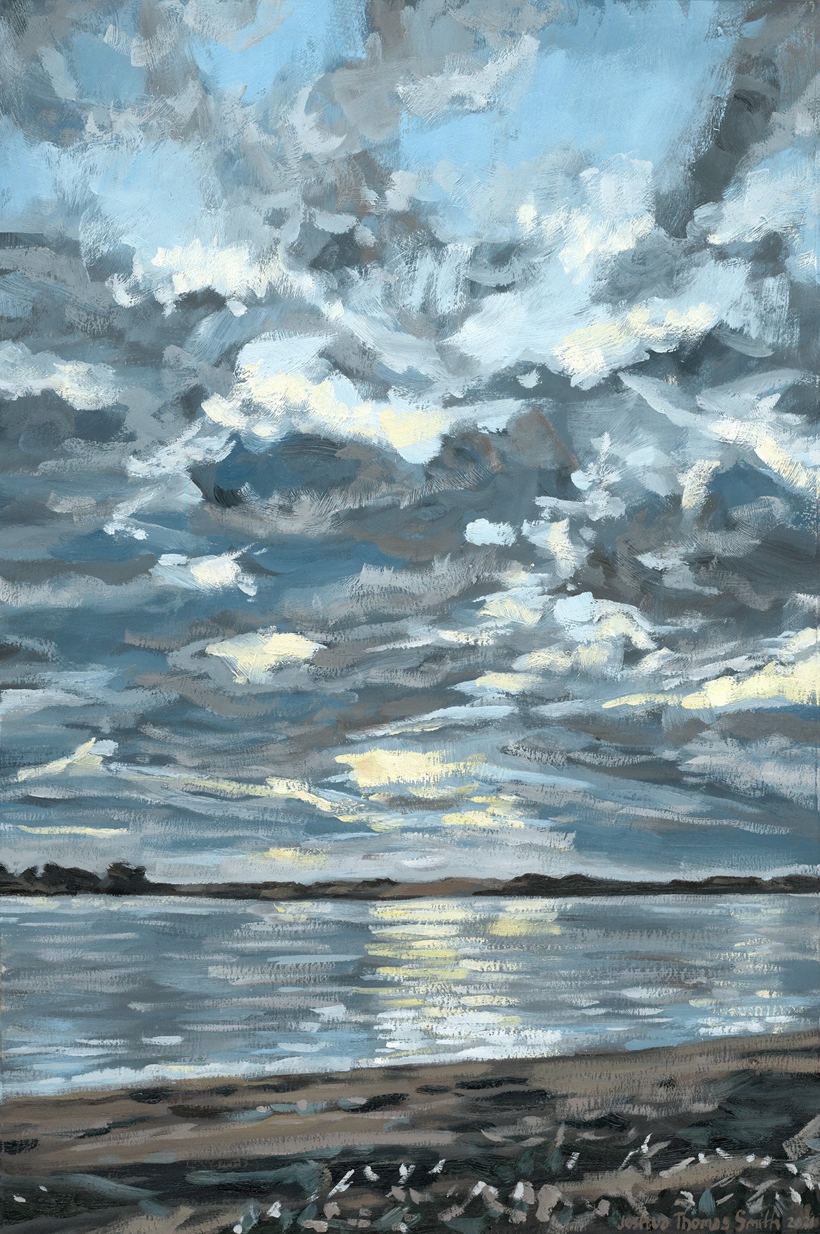 Sky and Bay 1 - Joshua Thomas Smith 17.5 x11.5.JPG