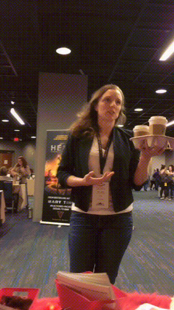 Ever had Emma Wilder bring you coffee? *heart eyes*