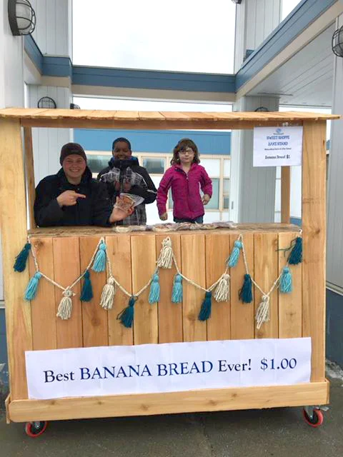 2017 Innovation recipient, the Sweet Shoppe , a student-run bake stand & STEM project, Boys & Girls Club of the Kenai Peninsula - Kasilof