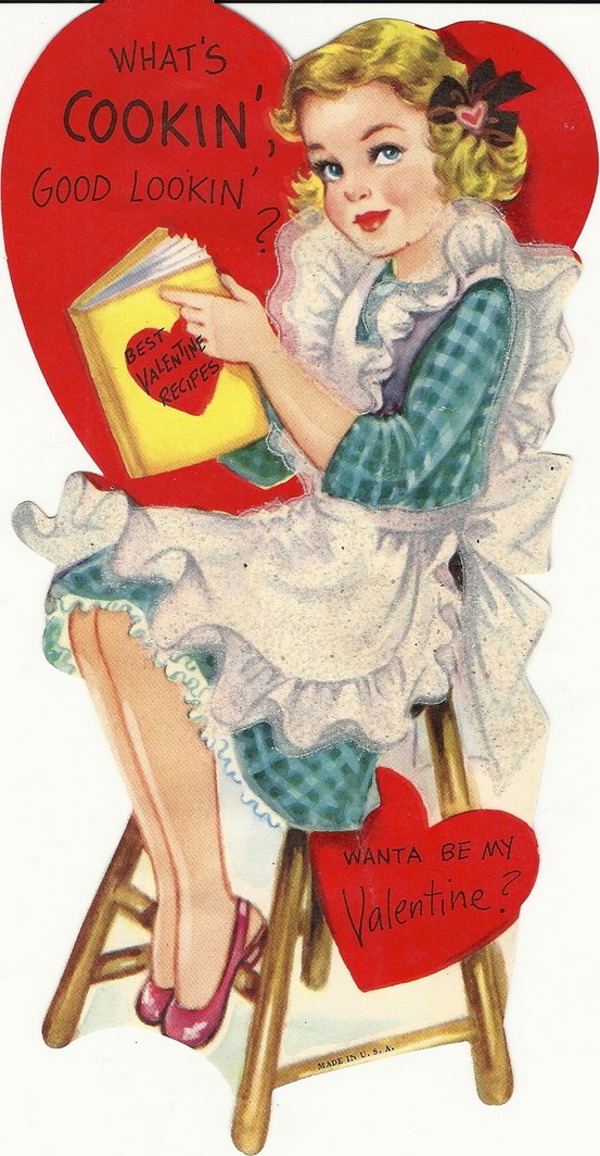A 1920s Valentine saved in my mother's baby book