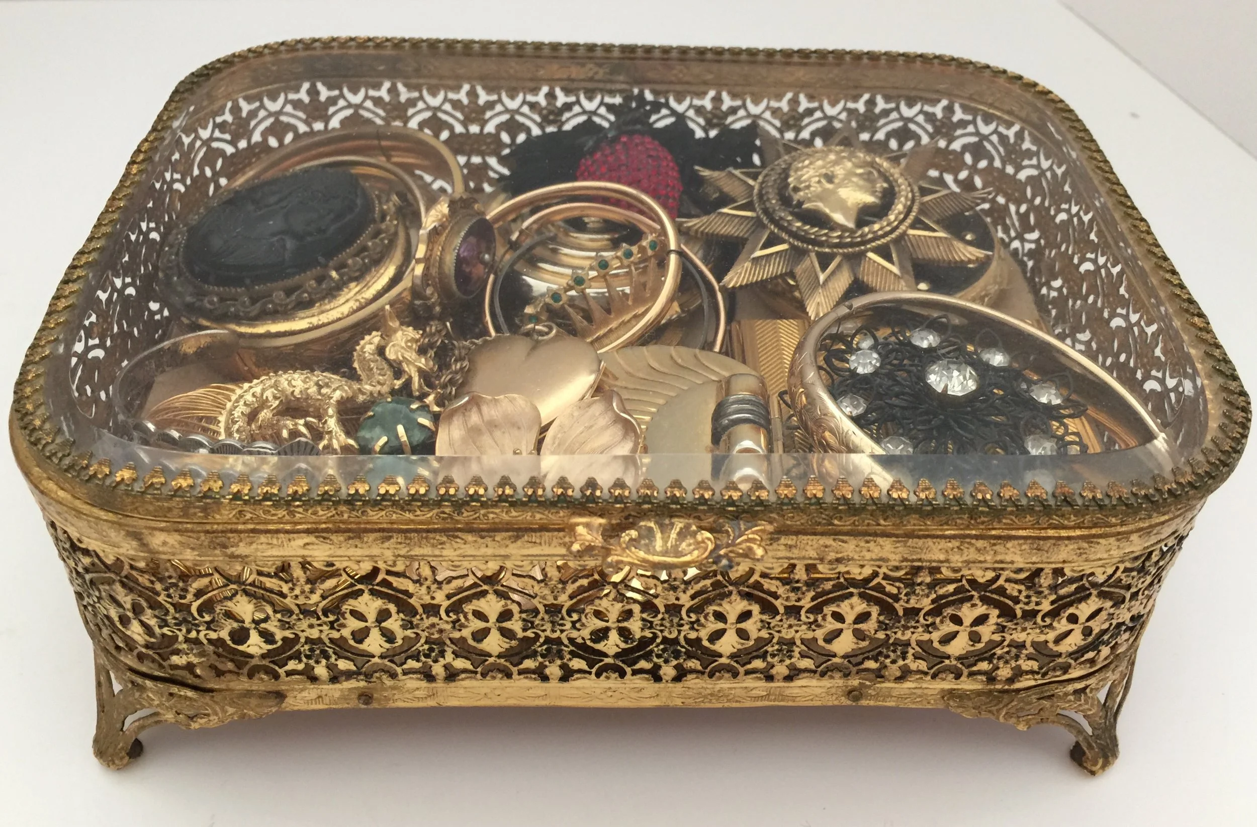 Jewelry on display can be enjoyed every day.