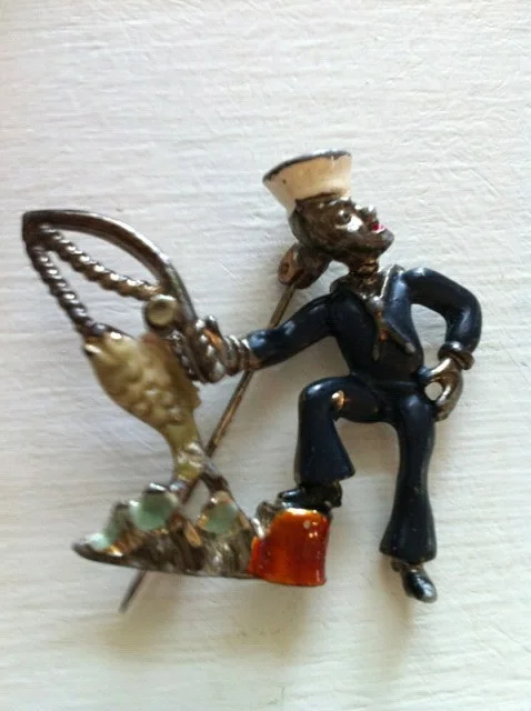 This is the first pin I can remember wearing ... as a pre-teen ...probably 1954 or 1955.