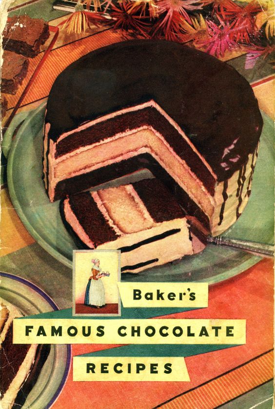 1936 Baker's Famous Chocolate Recipes ... I still use Baker's Chocolate
